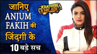 Khatron Ke Khiladi 13 Contestant Anjum Fakihs 10 SHOCKING amp UNKNOWN Facts  TellyMasala [upl. by Vizza]