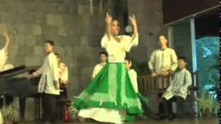 PANDANGGO RINCONADA  Philippine Christmas Folk Dance from Nabua Camarines Sur [upl. by Semadar513]