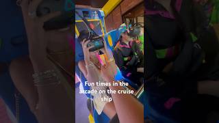 Carnival radiance arcade shenanigans cruiseship [upl. by Ahders]