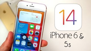 Update iphone 6 to ios 14  ios 14 for iphone 6 amp 5s [upl. by Adniuqal]