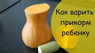 Как варить прикорм из овощей ребенку 6 месяцев [upl. by Nabroc]