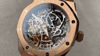 Audemars Piguet Royal Oak Double Balance Openwork 15467OROO1256OR01 Audemars Piguet Watch Review [upl. by Zanahs601]