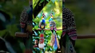 Paradise Bird looking so beautiful youtube birds nature [upl. by Enniotna]