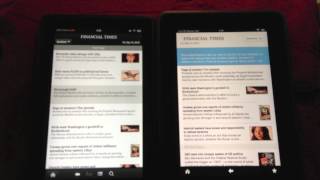 Reading on the Kindle Fire HD [upl. by Ettigirb]