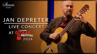 JAN DEPRETER  Live Classical Guitar Concert  Siccas Guitars x antwerpengitaarfestival [upl. by Enavi]