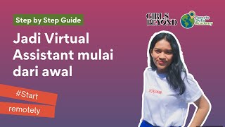 Cara memulai jadi Virtual Assistant dari nol  Step by step guide [upl. by Yniatirb]