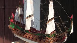 2017 06 04 Wappen Von Hamburg ship model [upl. by Lenej]