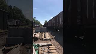 D6700 passes through Rothley with a goods train train railways [upl. by Alguire]