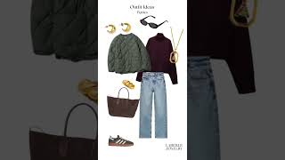 Basic outfit inspo fashionoutfit fashionstyle jewelrylover jewellryaddict styletips outfit [upl. by Nnylav]