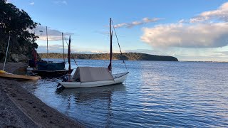 Dinghy cruising mid winter raid August 2022 in an Oday Daysailer [upl. by Morna]