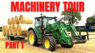 HUGE MACHINERY TOUR  PART 1 [upl. by Atiras]