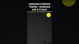 Watch  Ukraines Air Defence “Repels” Russian Air Attack On Kyiv  CLRCUT [upl. by Nehgam]