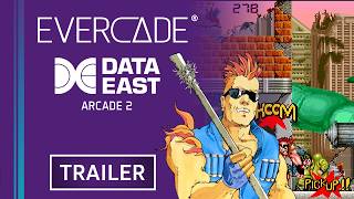 Evercade  Data East Arcade 2  Trailer [upl. by Erkan]