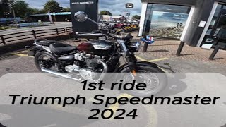 1st Ride Speedmaster 1200 2024 [upl. by Nigrom]