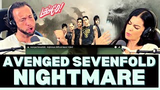 WE CAME BACK FOR MORE amp THEY DIDNT DISAPPOINT First Time Hearing Avenged Sevenfold  Nightmare [upl. by Ydorb]