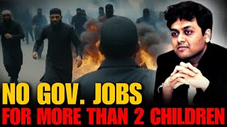 No Govt Jobs To Individuals Having more than 2 Child I Chinese Age Crisis I Dr Ankit Shah Explains [upl. by Salesin224]