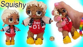 DIY SQUISHY DOLL  Handmade Do It Yourself Sponge Craft Video [upl. by Min]