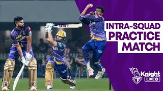 Starc⚡ vs Rinku 💪 KKR Practice Match 2  Knight LIVE  TATA IPL 2024 [upl. by Maryl973]