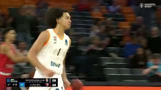 Pacome Dadiet Ratiopharm Ulm Highlights [upl. by Airednaxela]