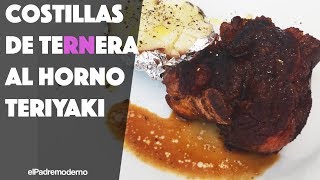 ASADO de COSTiLLAS de ternera al horno  Recetas originales [upl. by Einwahs]