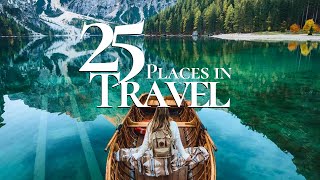 25 Top Places to Travel in the World 2024 🏝️  Ultimate Travel Guide [upl. by Aisela670]