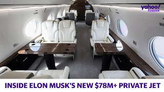 Elon Musks new Gulfstream G700 is worth over 78 million [upl. by Skelly]