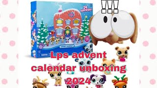 Lps advent calendar unboxing Spoiler warning 🙀⚠️ lpscheesecakecookie [upl. by Jenei932]