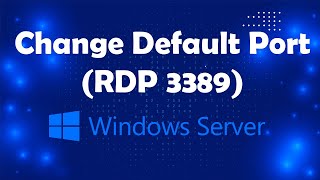 How to Change Default RDP Port for security Lesson16  Msolved Tech [upl. by Poyssick]