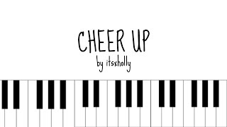 CHEER UP  TWICE  Piano Tutorial [upl. by Annovad328]