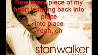 Stan Walker  Unbroken Lyrics [upl. by Laekim]