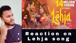 lehja song reaction  Faisu amp Jannat Zubair Song  lehja official video [upl. by Aneehsirk]