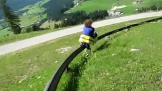 Rodelbahn Abtenau Austria [upl. by Yelreveb]