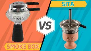 Creuzet narghilea amy deluxe Smoke Box VS Sita [upl. by Ssalguod]