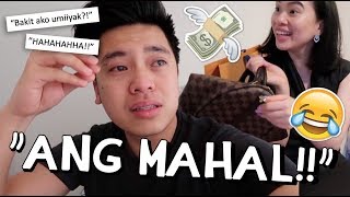 quotBUYING MY SISTER HER FIRST LOUIS VUITTONquot 😭💸💰  Kimpoy Feliciano [upl. by Salsbury]