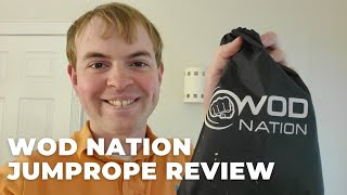 WOD Nation Jump Rope Review [upl. by Meaghan666]