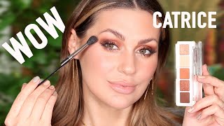 Einfaches Augen Makeup mit Drogerie Lidschatten  Catrice 5 in a box Tutorial [upl. by Harsho]