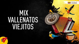 Mix Vallenatos Viejitos Video Letras  Sentir Vallenato [upl. by Leinaj]