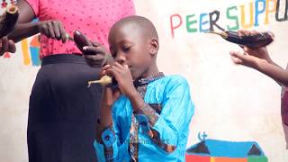 Aubergenius Vegetable Orchestra by Ugandan Children [upl. by Eerihs60]