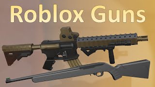 How to Model Guns for Your Roblox Game [upl. by Roslyn]