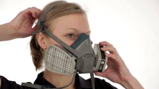 3M™ Rugged Comfort Half Facepiece Respirator 6500 Series Training Video Chapter 5Removal [upl. by Aissila547]