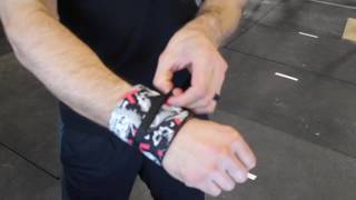 How to put on strength wraps by WodBottom [upl. by Levina195]