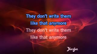 Karaoke The Breakup Song They Dont Write Em  Greg Kihn Band [upl. by Leslie753]