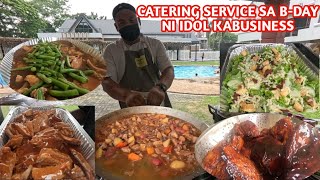 CATERING SERVICE SA QUEZON CITY HAPPY 48th BDAY IDOL KABUSINESS [upl. by Shelby464]