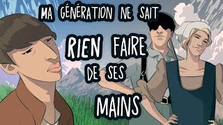 Ma génération ne sait RIEN faire de ses mains  VLOG ANIMÉ 6 [upl. by Lednew]