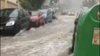 Floods in Benidorm today 3rd November benidorm holiday [upl. by Frick]