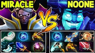 Miracle Invoker Vs Top 1 Noone Storm Spirit  Battle Of The Best Mid Laner Of The World Dota 2 [upl. by Inahpit]