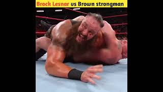 Brock Lesnar vs Braun Strowman Universal Championship Match shorts wwe [upl. by Stiegler]