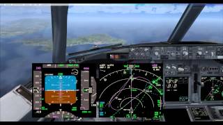 Skiathos NDB approach [upl. by Ellenohs793]