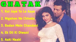 Ghatak Movie All SongsSunny Deol amp Meenakshi Seshadrimusical worldMUSICAL WORLD [upl. by Ilojne]