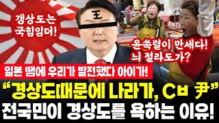 왜 전국민은 현재 경상도를 싫어하고 원망하는가★우리는 나라 다 팔아먹어도 국힘임니더 국힘 말고 누구를 뽑아요 [upl. by Astra]